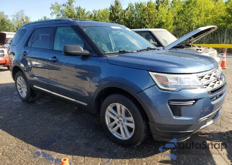 2018 Ford Explorer Xlt из США, поврежденный, VIN 1FM5K8DH7JGA58920